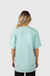 Aguila Unisex Oversized T Shirt Sea Green